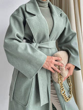 Load image into Gallery viewer, Cloak Coat Mint
